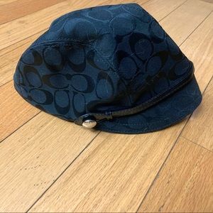 Black COACH Hat Like New